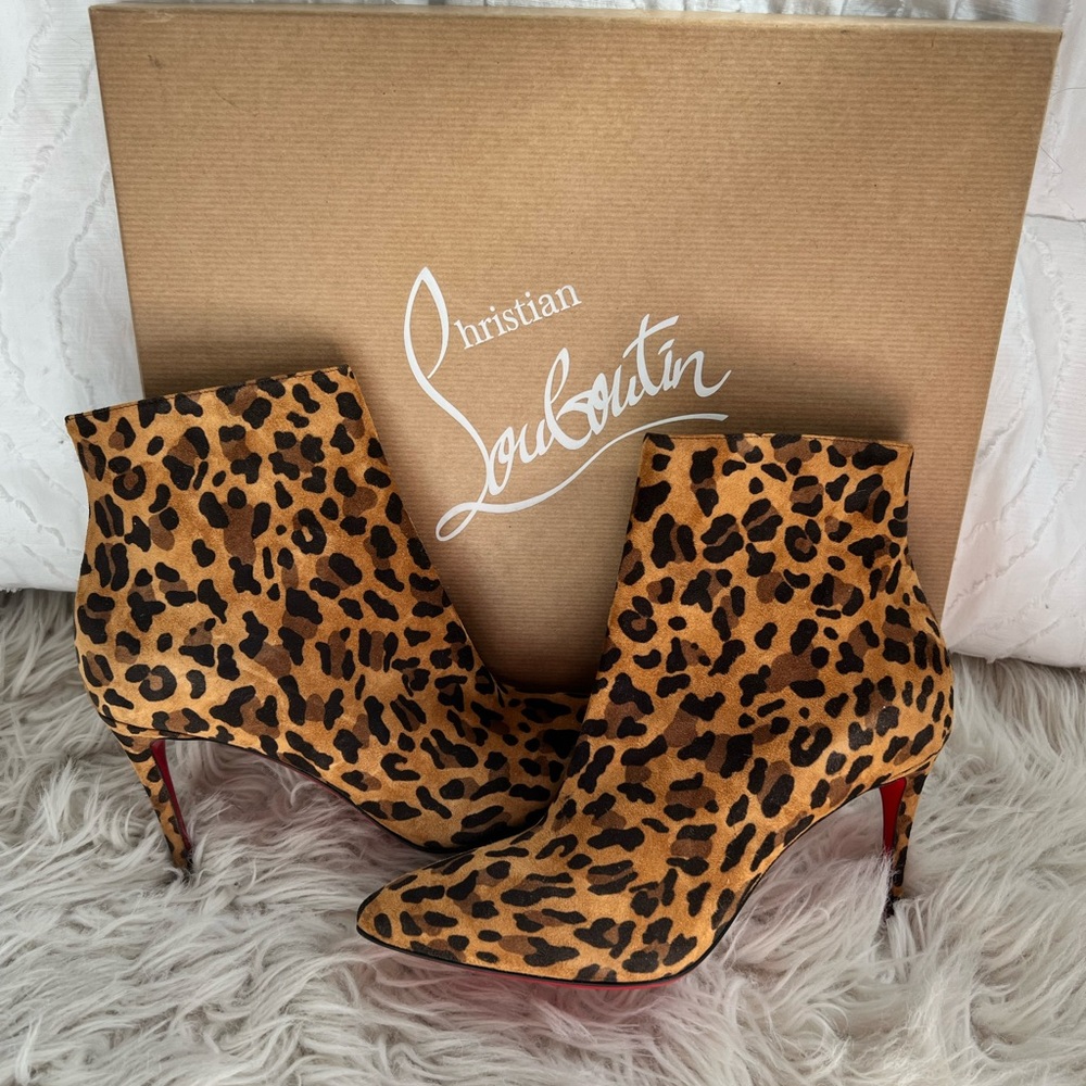 Christian Louboutin Eloise Booty 85 Veau Velours